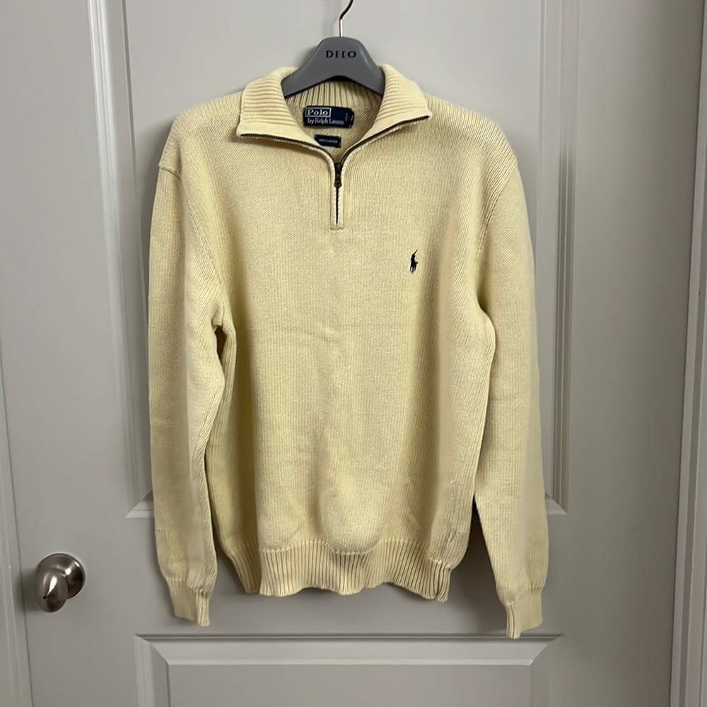 Mens polo sweater